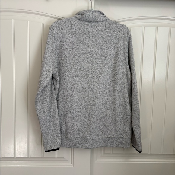 Men’s vuori grey quarter zip pullover sweatshirt size large - Picture 5 of 5